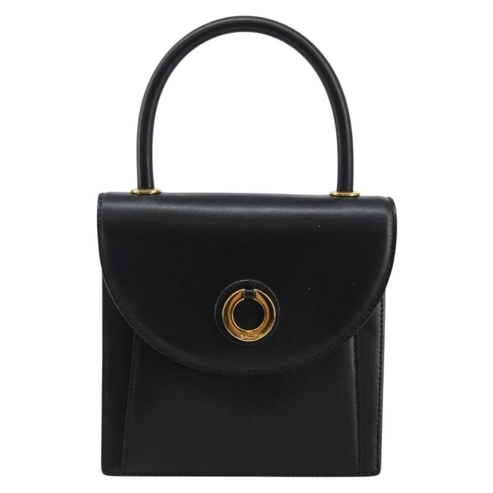 Bally Leather Handbag Black